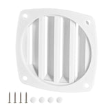 Maxbell Boat Louvered Vent Accessories Air Vent Grill for RV Yacht Marine White