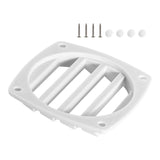 Maxbell Boat Louvered Vent Accessories Air Vent Grill for RV Yacht Marine White