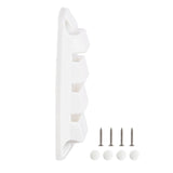 Maxbell Boat Louvered Vent Accessories Air Vent Grill for RV Yacht Marine White