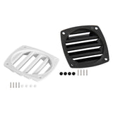 Maxbell Boat Louvered Vent Accessories Air Vent Grill for RV Yacht Marine White