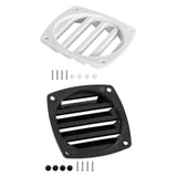 Maxbell Boat Louvered Vent Accessories Air Vent Grill for RV Yacht Marine White