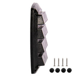 Maxbell Boat Louvered Vent Accessories Air Vent Grill for RV Yacht Marine Black