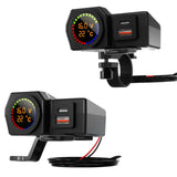 Maxbell 12V-24V Motorcycle USB Phone Charger QC 3.0 Port for Smartphone Cameras