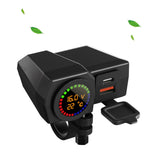 Maxbell 12V-24V Motorcycle USB Phone Charger QC 3.0 Port for Smartphone Cameras