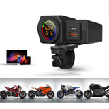 Maxbell 12V-24V Motorcycle USB Phone Charger QC 3.0 Port for Smartphone Cameras