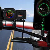 Maxbell 12V-24V Motorcycle USB Phone Charger QC 3.0 Port for Smartphone Cameras