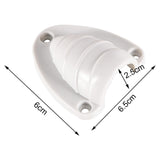 Maxbell Clam Shell Ventilator Direct Replaces Accessory Plastic for Navigation 6x6.5x2.5cm white