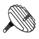 Maxbell 5.75" Motorcycle Headlamp Mesh Grill Guard Protective for Modification Vertical net
