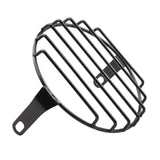 Maxbell 5.75" Motorcycle Headlamp Mesh Grill Guard Protective for Modification Vertical net