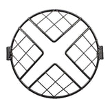 Maxbell 5.75" Motorcycle Headlamp Mesh Grill Guard Protective for Modification X shaped net