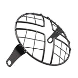 Maxbell 5.75" Motorcycle Headlamp Mesh Grill Guard Protective for Modification X shaped net