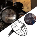 Maxbell 5.75" Motorcycle Headlamp Mesh Grill Guard Protective for Modification New grid