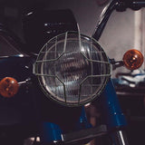 Maxbell 5.75" Motorcycle Headlamp Mesh Grill Guard Protective for Modification New grid