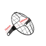 Maxbell 5.75" Motorcycle Headlamp Mesh Grill Guard Protective for Modification New grid