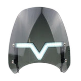 Maxbell Windshield Protector with Day Lights Windproof Replaces for #Motorcycle Black