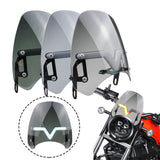Maxbell Windshield Protector with Day Lights Windproof Replaces for #Motorcycle Black