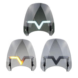 Maxbell Windshield Protector with Day Lights Windproof Replaces for #Motorcycle Black