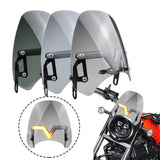 Maxbell Windshield Protector with Day Lights Windproof Replaces for #Motorcycle Smoky color