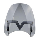 Maxbell Windshield Protector with Day Lights Windproof Replaces for #Motorcycle Gray