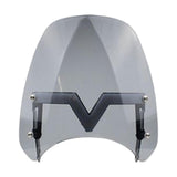 Maxbell Windshield Protector with Day Lights Windproof Replaces for #Motorcycle Gray