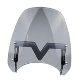 Maxbell Windshield Protector with Day Lights Windproof Replaces for #Motorcycle Gray