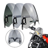 Maxbell Windshield Protector with Day Lights Windproof Replaces for #Motorcycle Gray