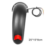 Maxbell Tire Mudguard with Tail Lights Guard Bicycle Electric Scooter Rear Fender