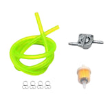 Maxbell Professional Gas Fuel Switch with Filter Fuel Line for Motorcycle Yellow