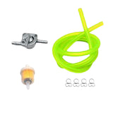 Maxbell Professional Gas Fuel Switch with Filter Fuel Line for Motorcycle Yellow