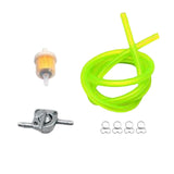 Maxbell Professional Gas Fuel Switch with Filter Fuel Line for Motorcycle Yellow