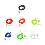 Maxbell Fuel Switch Valve Hose Line Easy Installation Accessories for Go Karts Red