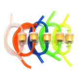 Maxbell Fuel Switch Valve Hose Line Easy Installation Accessories for Go Karts Red