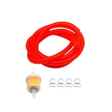 Maxbell Fuel Switch Valve Hose Line Easy Installation Accessories for Go Karts Red