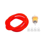 Maxbell Fuel Switch Valve Hose Line Easy Installation Accessories for Go Karts Red