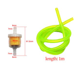 Maxbell Fuel Switch Valve Hose Line Easy Installation Accessories for Go Karts Yellow