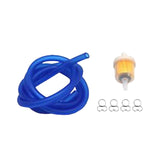 Maxbell Fuel Switch Valve Hose Line Easy Installation Accessories for Go Karts Blue