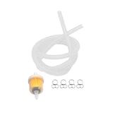 Maxbell Fuel Switch Valve Hose Line Easy Installation Accessories for Go Karts Clear