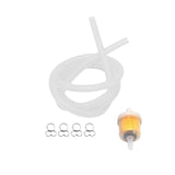 Maxbell Fuel Switch Valve Hose Line Easy Installation Accessories for Go Karts Clear