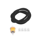 Maxbell Fuel Switch Valve Hose Line Easy Installation Accessories for Go Karts Black