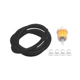 Maxbell Fuel Switch Valve Hose Line Easy Installation Accessories for Go Karts Black