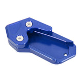 Maxbell CNC Side Stand Extension Pad Support Plate Extension Pad for Motorcycle Blue