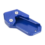 Maxbell CNC Side Stand Extension Pad Support Plate Extension Pad for Motorcycle Blue