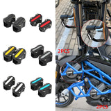 Maxbell Engine Bumper Guard Crash Bar Decor Protector Lightweight Aluminum Alloy Black