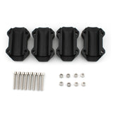 Maxbell Engine Bumper Guard Crash Bar Decor Protector Lightweight Aluminum Alloy Black