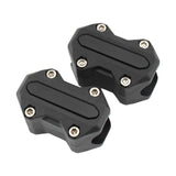 Maxbell Engine Bumper Guard Crash Bar Decor Protector Lightweight Aluminum Alloy Black