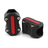 Maxbell Engine Bumper Guard Crash Bar Decor Protector Lightweight Aluminum Alloy Red