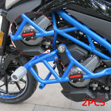 Maxbell Engine Bumper Guard Crash Bar Decor Protector Lightweight Aluminum Alloy Red