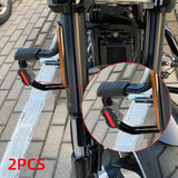 Maxbell Engine Bumper Guard Crash Bar Decor Protector Lightweight Aluminum Alloy Red