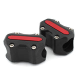 Maxbell Engine Bumper Guard Crash Bar Decor Protector Lightweight Aluminum Alloy Red