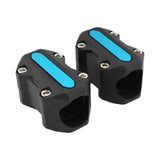 Maxbell Engine Bumper Guard Crash Bar Decor Protector Lightweight Aluminum Alloy Blue